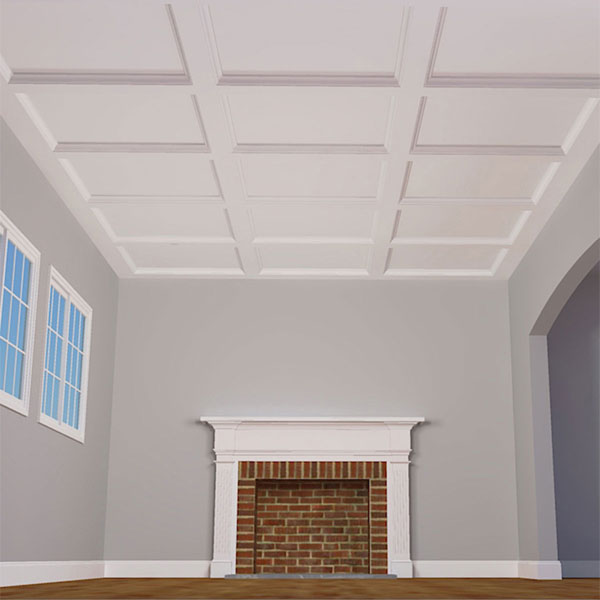 Deluxe Coffered Ceiling Systems Easy Coffered Ceilings